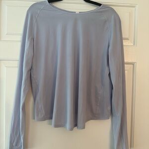 lululemon athletica purple Long Sleeve Tee